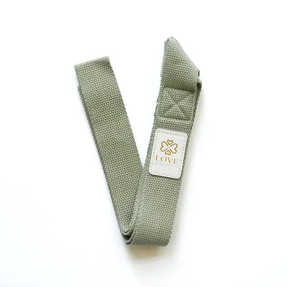 Yogamat draagriem print - Love Generation - magical green