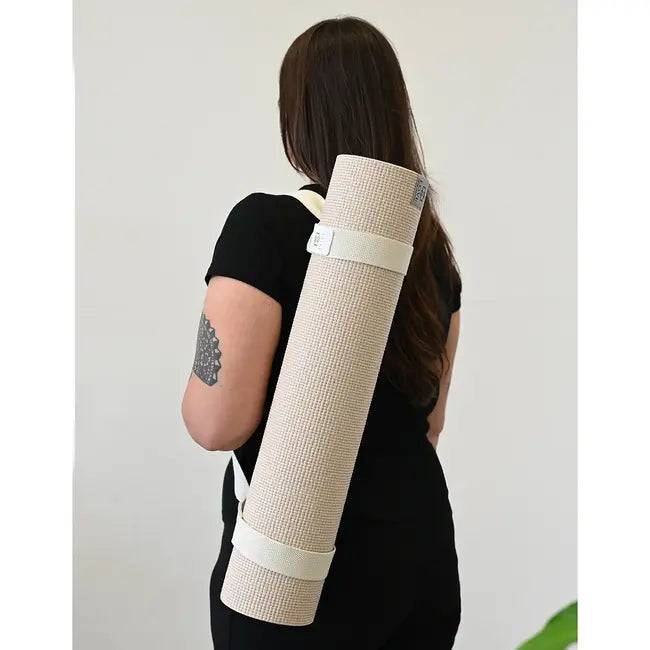 Yogamat draagriem print - Love Generation - sacred sand