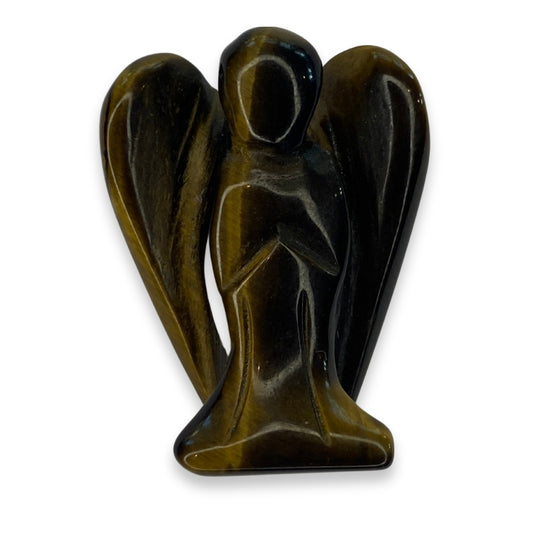 Edelsteen engel tijgeroog - 2,5 cm