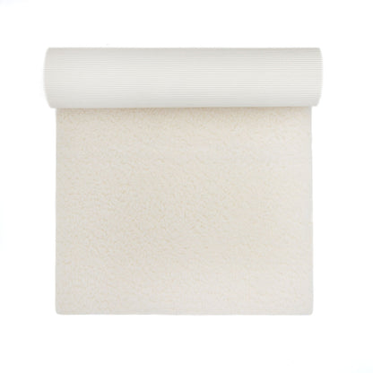 Wollen yogamat scheerwol extra groot - 200 x 75 cm - Bodhi Surya - naturel
