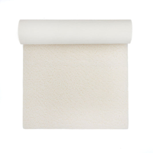 Wollen yogamat scheerwol extra groot - 200 x 75 cm - Bodhi Surya - naturel