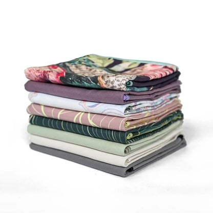Yoga handdoek tweezijdig - Love Generation - roze & paars