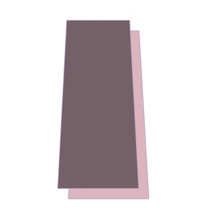 Yoga handdoek tweezijdig - Love Generation - roze & paars