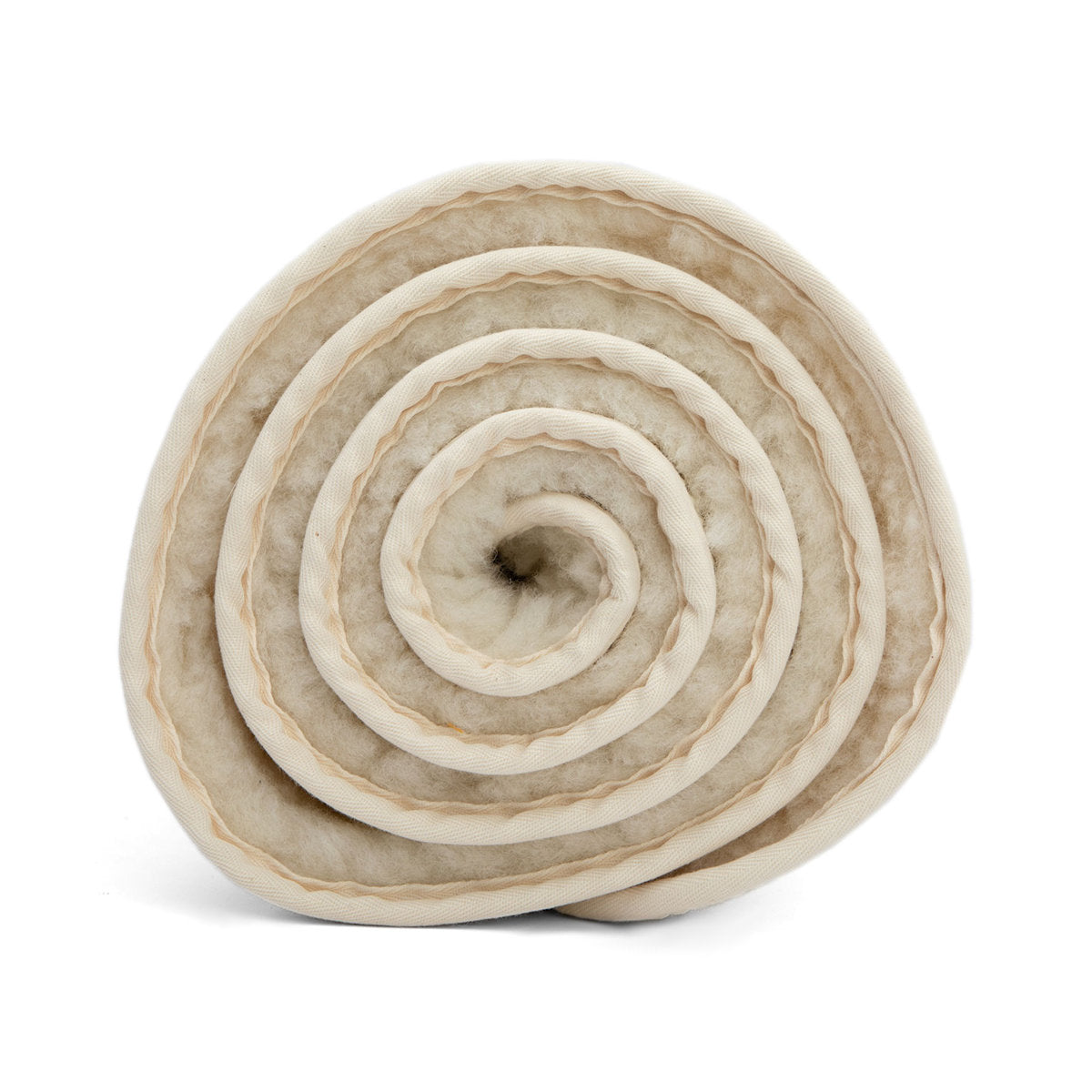 Wollen yogamat scheerwol premium omgezoomd XL - 200 x 90 cm - Bodhi Vishnu - naturel